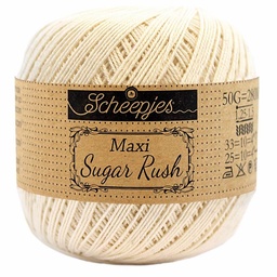 [DBF-1694-130] Scheepjes Maxi Sugar Rush 50 Gr -130- Old Lace