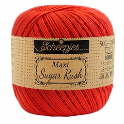 [DBF-1694-390] Scheepjes Maxi Sugar Rush 50 Gr -390- Poppy Rose