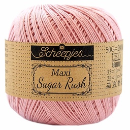[DBF-1694-408] Scheepjes Maxi Sugar Rush 50 Gr -408- Old Rosa