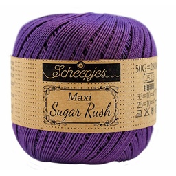 [DBF-1694-521] Scheepjes Maxi Sugar Rush 50 Gr -521- Deep Violet