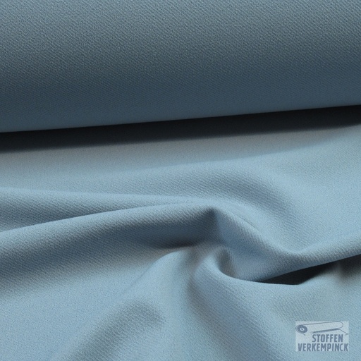 [KI-0773-630] Scuba Twill Crêpe Licht Denim