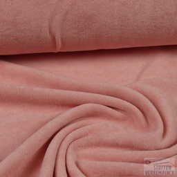 [VE-02551-012] Stretch Badstof Rose