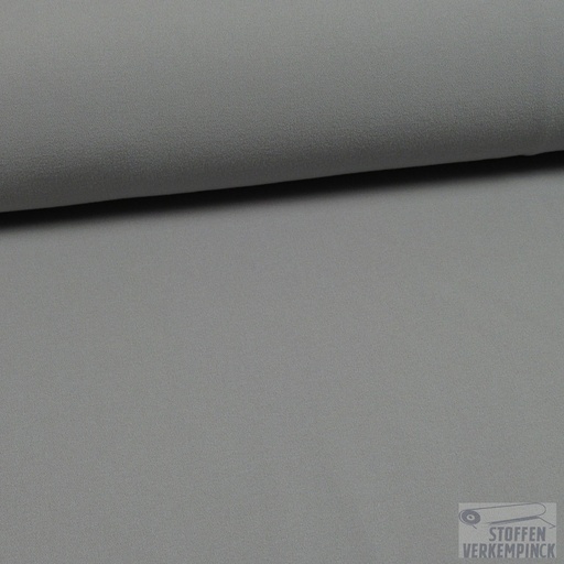 [NO-02773-061] Stretch Crêpe Licht Grijs
