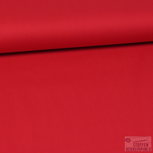 [KI-0299-440] Stretch Silky Twill Red