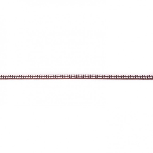 [KV-41562] Suède Band Met Zilveren Studs