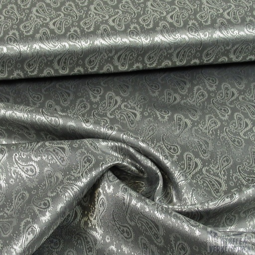 [CI-TIVOLI-CACH-107] Voering Jacquard Cashmir Grijs