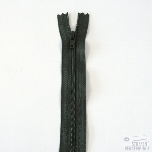 [CFC36 DAEP12-12-567] YKK Nylon spiraalrits niet deelbaar -12cm-Olijf
