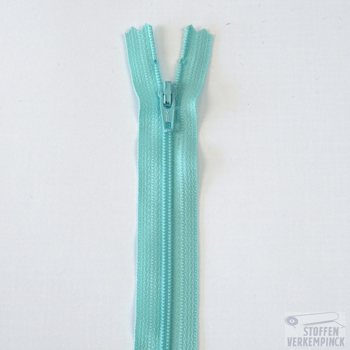 [CFC36 DAEP12-12-533] YKK Nylon spiraalrits niet deelbaar -12cm-Reseda Blue