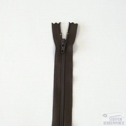 [CFC36 DAEP12-12-569] YKK Nylon spiraalrits niet deelbaar -12cm-Tabak