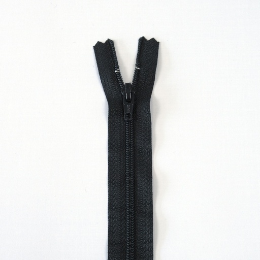 [CFC36 DAEP12-60-075] YKK Nylon spiraalrits niet deelbaar -60cm-Donker Grijs