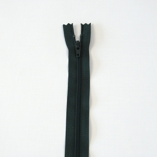 [CFC36 DAEP12-60-890] YKK Nylon spiraalrits niet deelbaar -60cm-Donker Groen