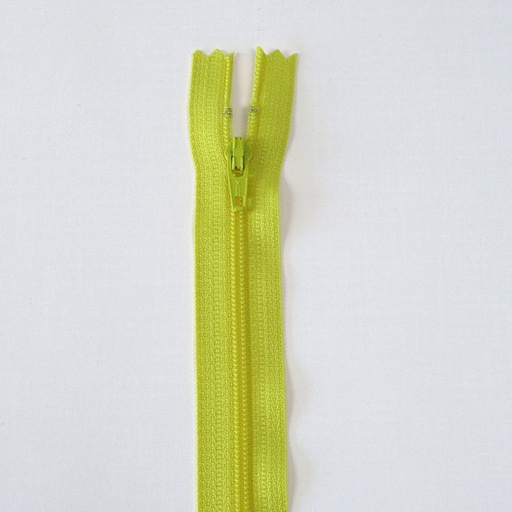 [CFC36 DAEP12-60-504] YKK Nylon spiraalrits niet deelbaar -60cm-Geel