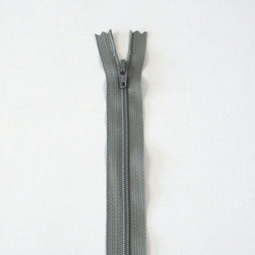 [CFC36 DAEP12-60-577] YKK Nylon spiraalrits niet deelbaar -60cm-Grijs