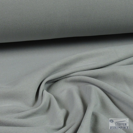 [184-0078-01] French Terry Brushed Licht Grijs