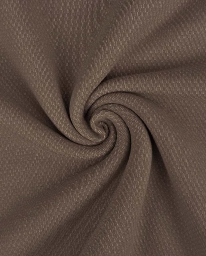 [206-4807-1658] Jogging Jacquard Zwaar - Licht Bruin