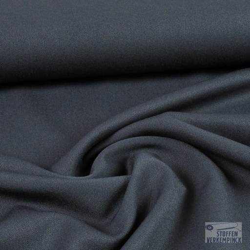 [MU-8878-8] Breedtestretch Wooltouch Navy