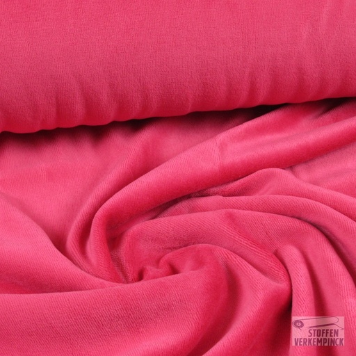 [353-001698-22] Nicky Velours Fuchsia
