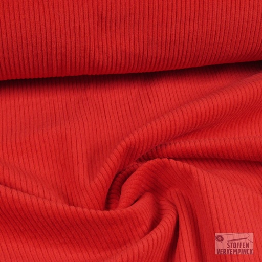 [KI-0779-425] Stretch Corduroy Rood