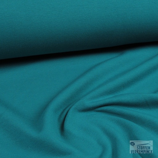 [QT-RS0202-941] French Terry Brushed Light Petrol