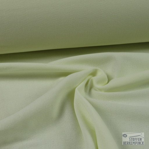 [001-5554] Polyester/Viscose Crêpe Ecru