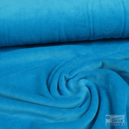 [096-0173-665] Nicky Velour Turquoise