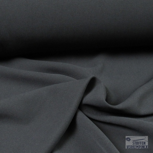 [096-0737-999] Crèpe Stretch Zwart