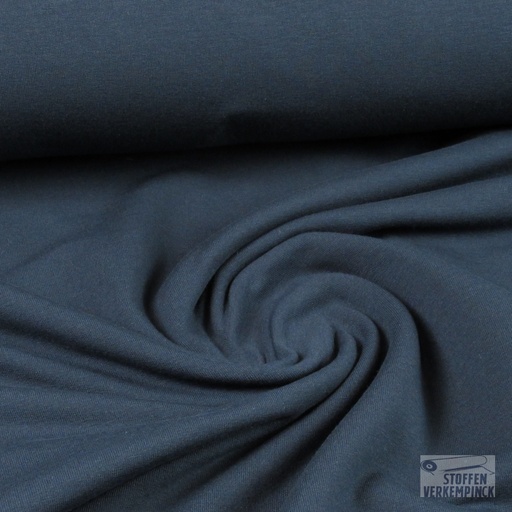 [QT-RS0202-980] French Terry Brushed Navy