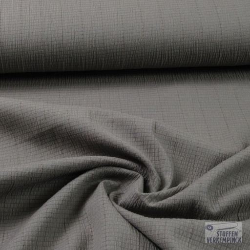 [za-4791-02-06] Crincle Stretch Bloezenstof Bruin