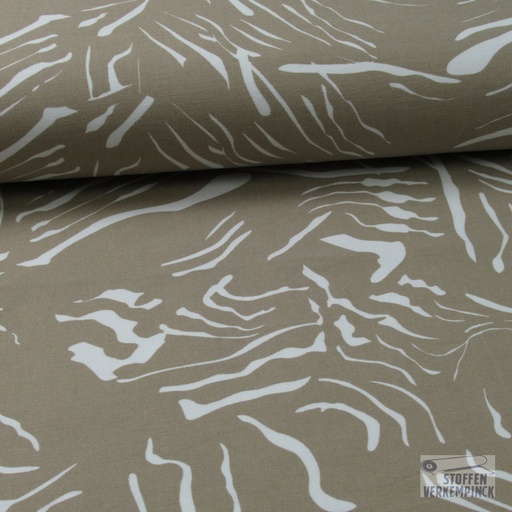 [no-19021-052] Lengtestretch Zebra Beige