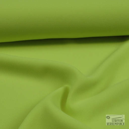 [BI-110660-28] Crèpe Satin Réversible Limoen