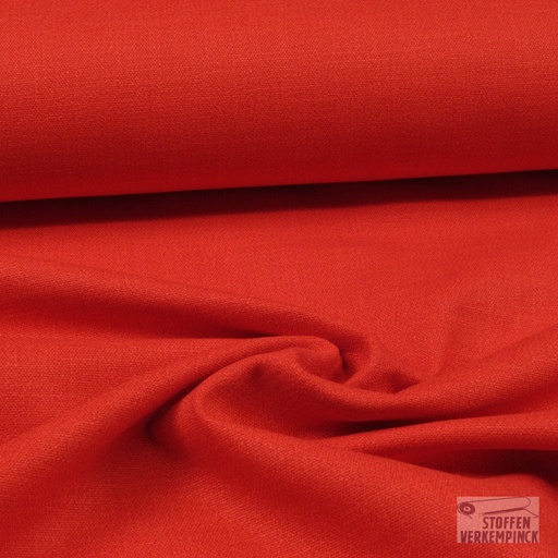 [KI-0591-425] Stretch Linnen Rood