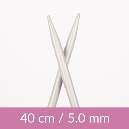 [206-40501] Aluminium circular needle 40cm 5.00mm 