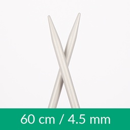 [206-60451] Aluminium circular needle 60cm 4.50mm 