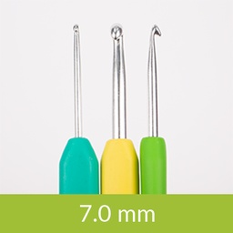 [206-70] Circus Aluminium crochet hook 13cm 7.00mm 