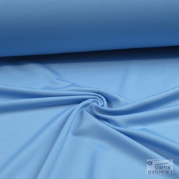 [POL-997414-831] Jersey Polyester Uni Licht Blauw