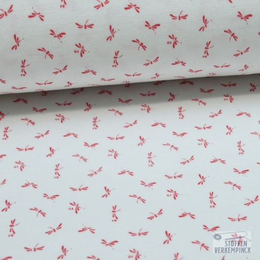 [184-0103] Nicky Libellen Rose/Wit