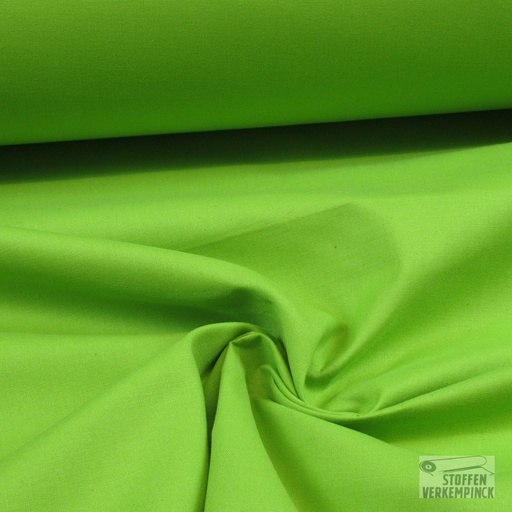 [BE-PERCAL-250-LIME] Lakenstof Lime