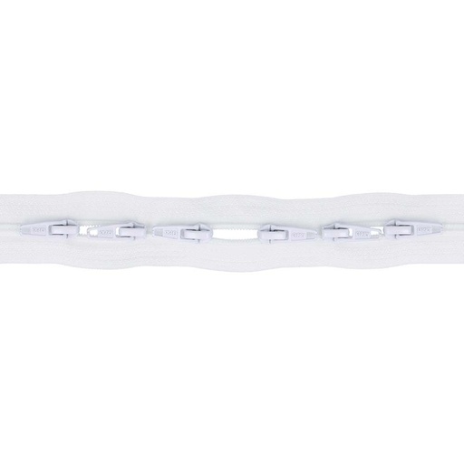 [DBF-22570-009] Spiraalrits aan de meter wit - 3mtr incl. 6 schuivers