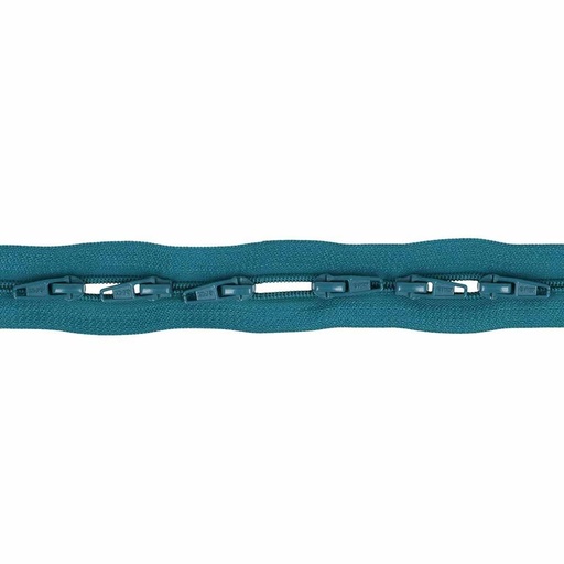[DBF-22570-292] Spiraalrits op kaart Petrol - 3mtr incl. 6 schuivers