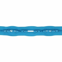 [DBF-22570-298] Spiraalrits aan de meter Turquoise - 3mtr incl. 6 schuivers