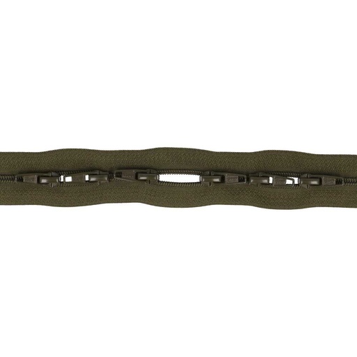 [DBF-22570-542] Spiraalrits aan de meter Kaki - 3mtr incl. 6 schuivers
