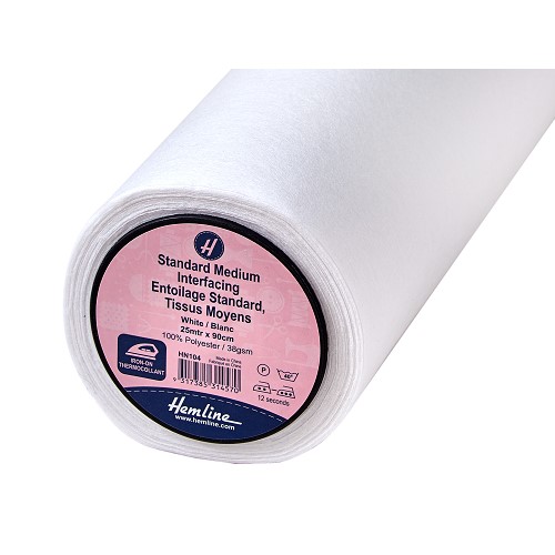 [DI-HN104] Tussenvoering Kleefbaar Medium Wit