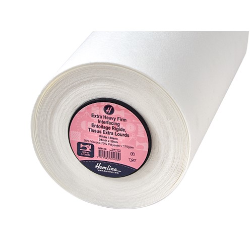 [DI-HN139] Tussenvoering Naaibaar Extra Stevig Wit 30cm
