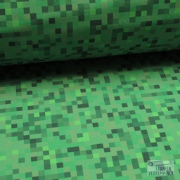 [NO-20432-025] Softshell Minecraft Groen