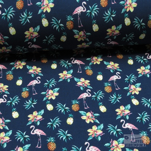 [BEW-1034] Viscose Flamingo's Marine