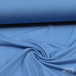 [206-4694-1101] Viscose Jersey Jeansblauw