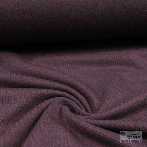 [MU-9739-1018] Jogging Black Yarn Aubergine
