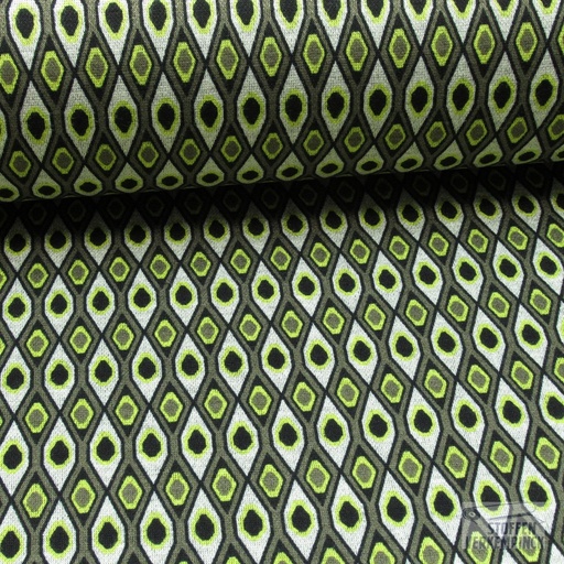 [NO-20143-123] Dubbeljersey Vintage Kaki/Lime