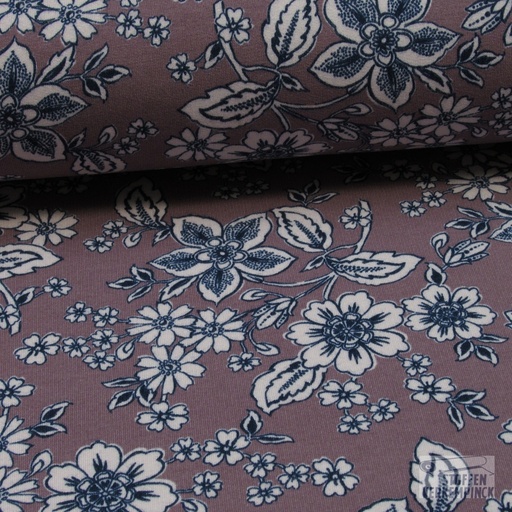 [VE-06701-067] Jogging Soft Flowers Old Blush