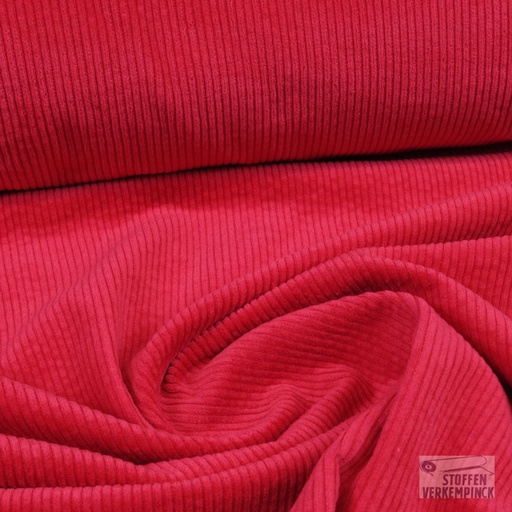 [POL-997383-609] Stretch Corduroy Fel Rose